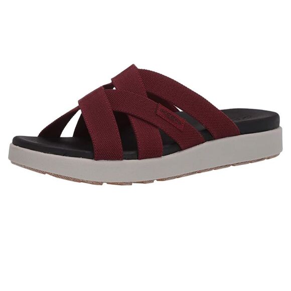 Keen Elle Slide  Sandals Fires Brick Size 10-10 1/2 - Picture 1 of 9